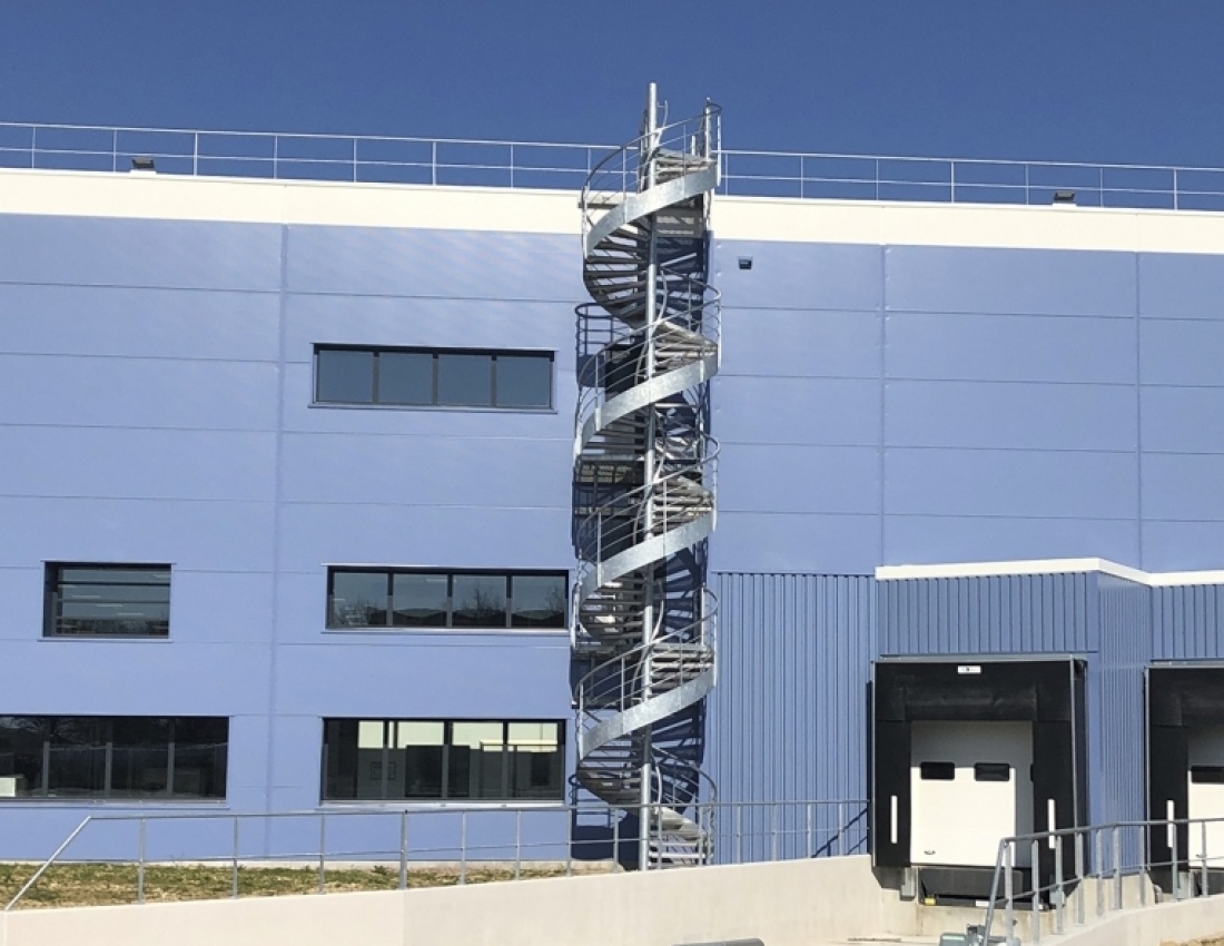 Bâtiment - Escaliers industriels - ABC Métallerie